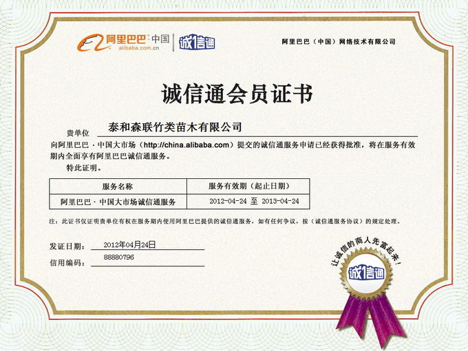 阿里巴巴誠信通（普及版）發起人